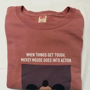 Disney Mauve/Pink Crewneck Sweatshirt with‎ UT Tag